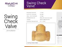 Gambar Swing Check Valve Kuningan d.1 1/2" Drat (RYUICHI) | Klep Tabok Brass Anti Aliran Balik (Backflow) Tahan Karat dari kalimas.online Kota Administrasi Jakarta Pusat 3 Tokopedia