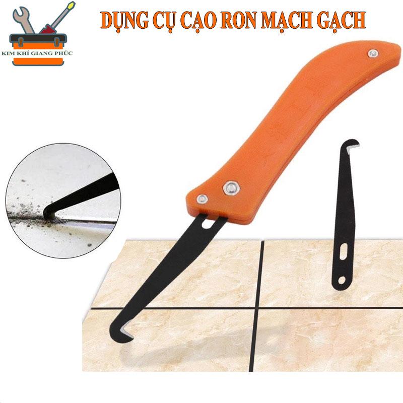 Dụng cụ cạo mạch gạch dao móc làm sạch mạch gạch để chét keo làm sạch rãnh mạch gạch dao móc cạo chà ron mạch gạch