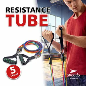 Speeds Resistance Band 11 in 1 Tali Fitness Gym Karet Outdoor 024-10