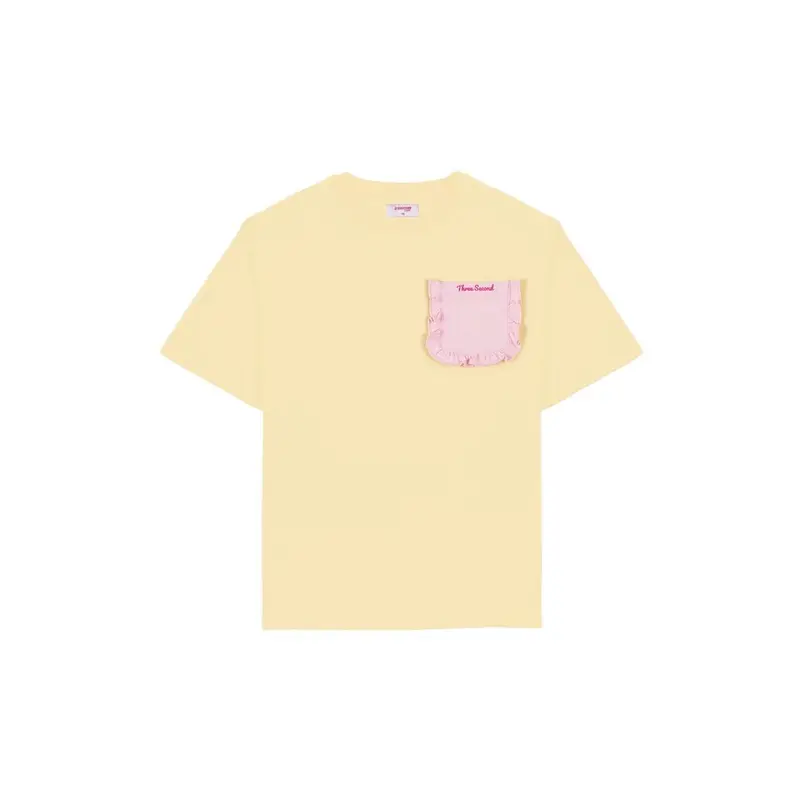 3Second Kids Girl's T-Shirt Short Sleeve Regular Fit Cotton Glico H041024 0