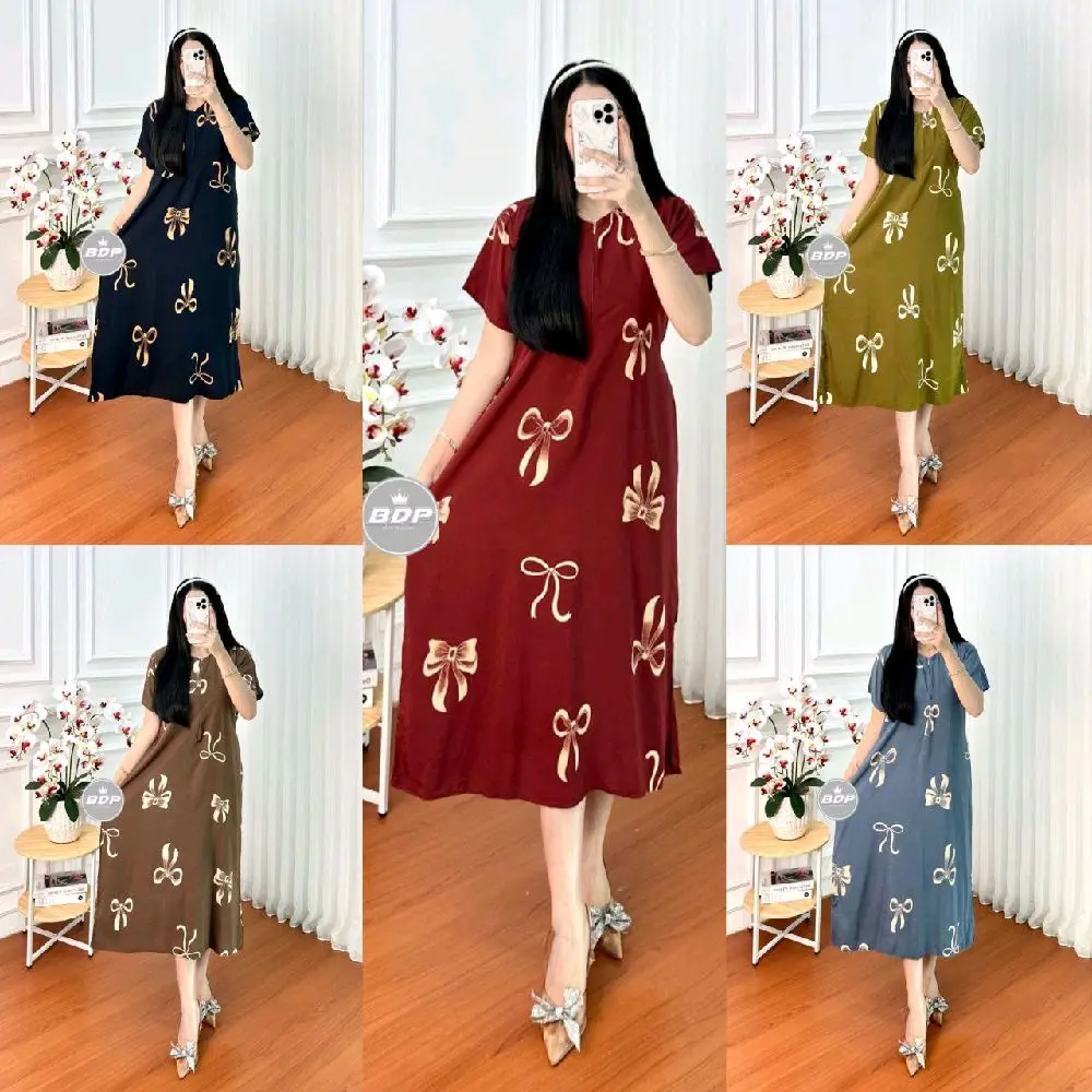 DASTER VIRAL Wanita Rayon Pendek Busui