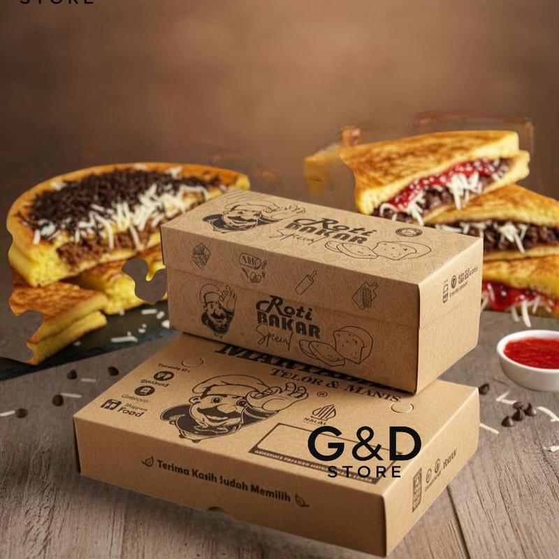Dus Roti Display DUS ROTI BAKAR & MARTABAK BANDUNG (ISI 25 LEMBAR) BOX ROTI BAKAR ...