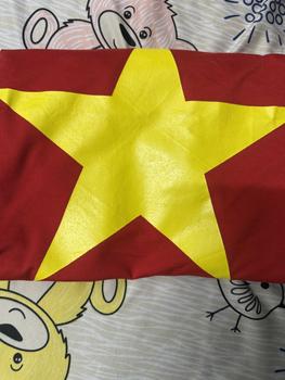 Product Review of Áo cờ đỏ sao vàng, vải dày dặn, may kỹ đẹp, form suông from B**O 🇻** 0