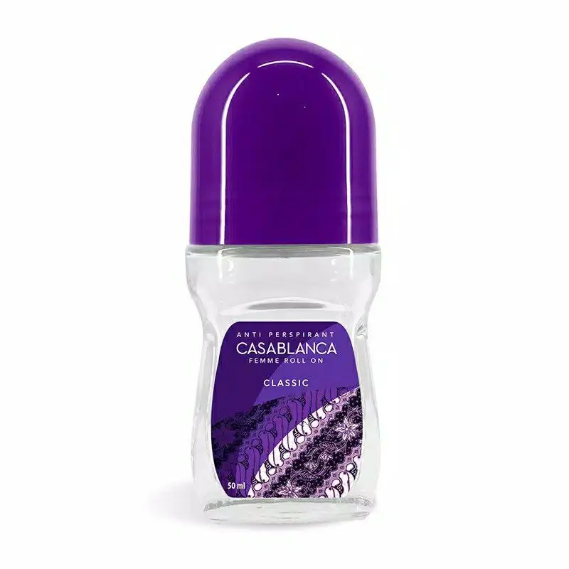 Casablanca  Roll on/  50ml Red Silver  Red Bau Black Violet Purple Woman 2