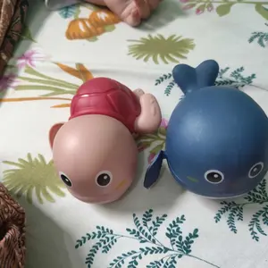 Mainan Mandi Bayi Swimming Bath Toys Turtle Kura Kura Paus Berenang