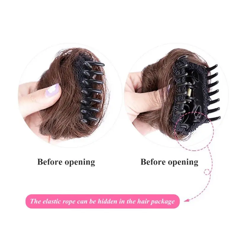 JEPIT FUN BUN CEPOL KOREA RAMBUT PALSU HAIRCLIP 8