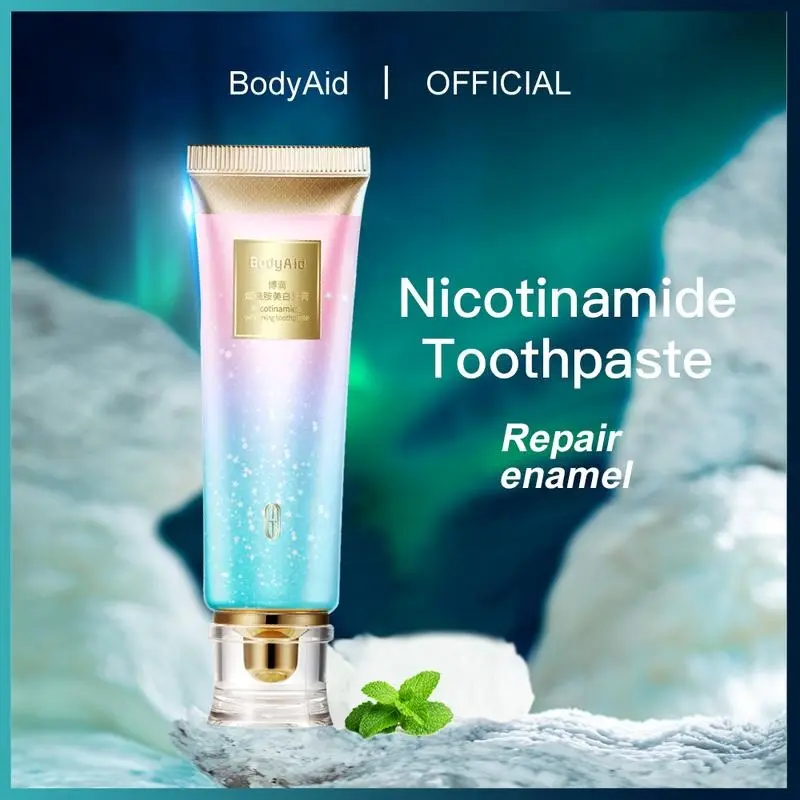 probiotic toothpaste【Tripel Pemutihan】Niacinamide Whitening Toothpaste