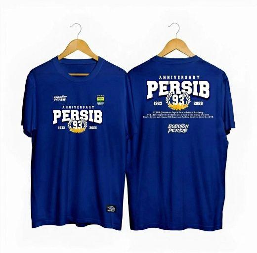 T-shirt baju kaos PERSIB BANDUNG ANNIVERSARY ke-93 / Persib 1933-2026 T-shirt baju kaos PERSIB BANDUNG ANNIVERSARY ke-93 / Persib 1933-2026