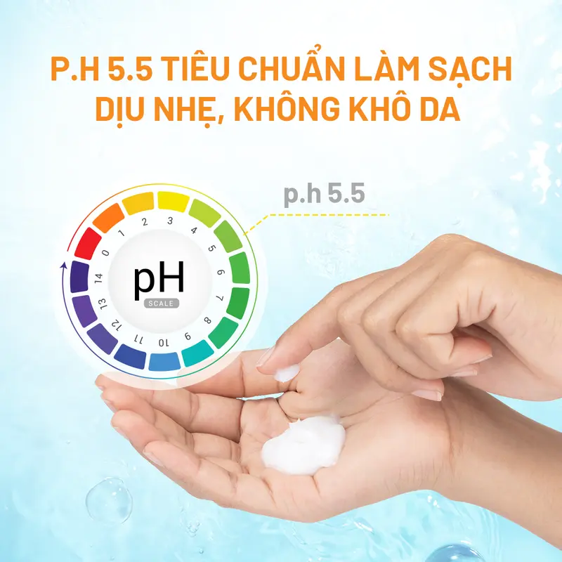 Sữa rửa mặt hỗ trợ  ngừa mụn sáng da Decumar . DSM02 5