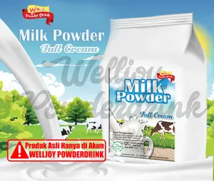 WELLJOY - Susu Bubuk Full Cream 1 Kg - Pengganti UHT