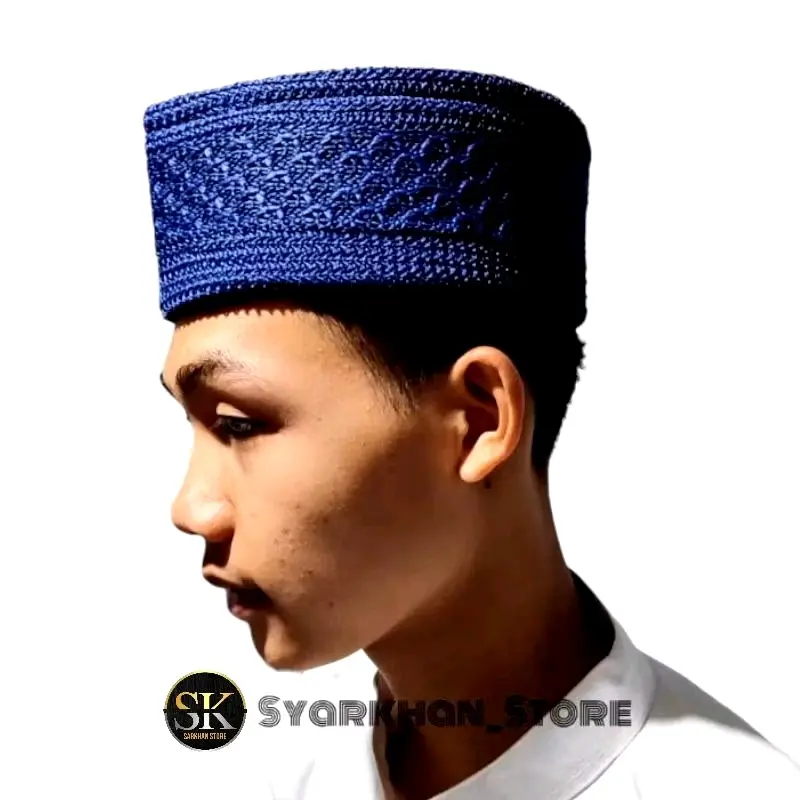 Sarkhan Songkok Dewasa Parahyangan Polos / Peci Kopyah rajut Spon Best Quality 1