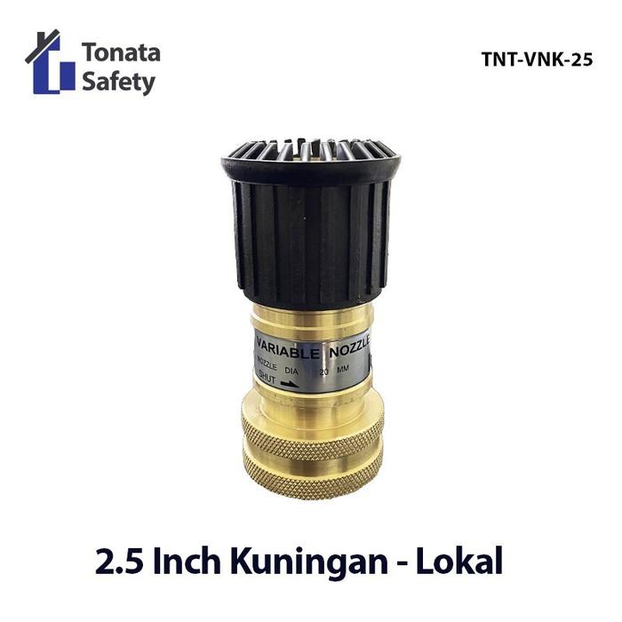 Gambar Variable Nozzle 2.5 Inch Kuningan / Spray Nozzle Brass / Nozzle Semprotan Air / Nozzle Pemadam Kebakaran / Fire Hose Nozzle 2.5" / Nozzle Hydrant Kuningan / Aksesoris Hydrant System / Nozzle Adjustable Spray / Peralatan Pemadam Api / Nozzle Brass 2.5 Inch dari Tonata Indonesia Kab. Tangerang Tokopedia