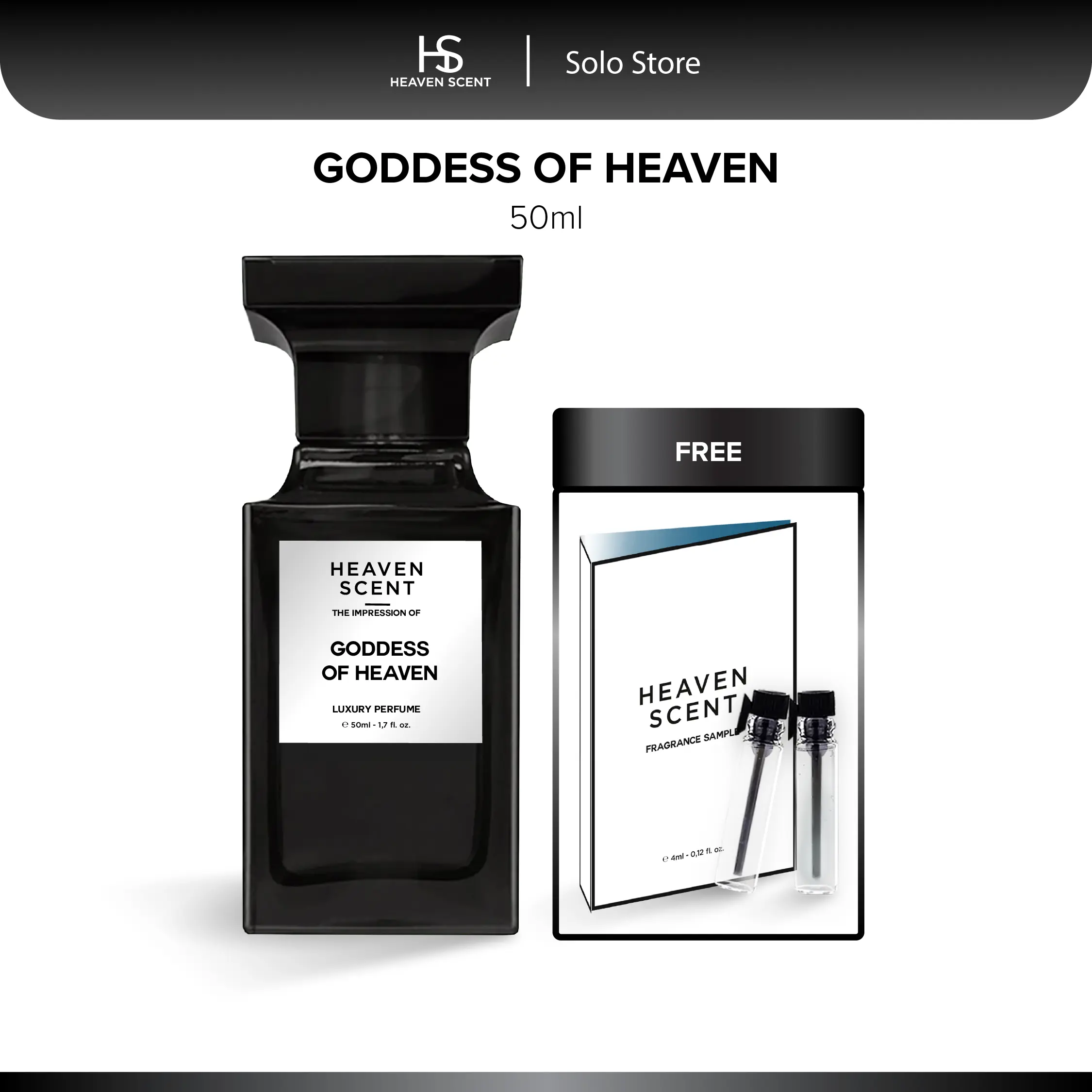 Heaven Scent Solo - Goddess of Heaven 50ml Parfum Wanita