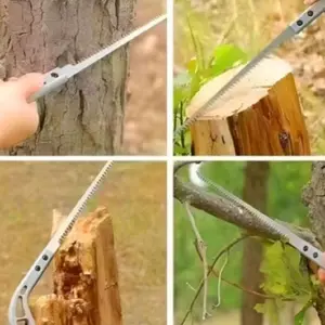 Gergaji Bonsai Portable Mini Serba Guna untuk Pemotong Kayu dan Pohon