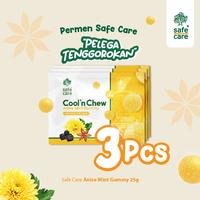 Gambar Paket Beli 3 pcs Safe Care Anise Mint Gummy Permen Jelly Pelega Tenggorokan dari Safe Care Shop Kab. Sidoarjo 1 Tokopedia