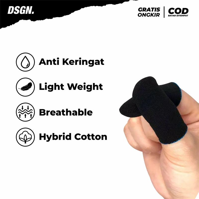 Product Introduction of RRQ HOSHI SEPASANG SARUNG JEMPOL GAMING + BOX POUCH PREMIUM MURAH Accessories Game Joystick Controller Gamepad Aksesoris 1