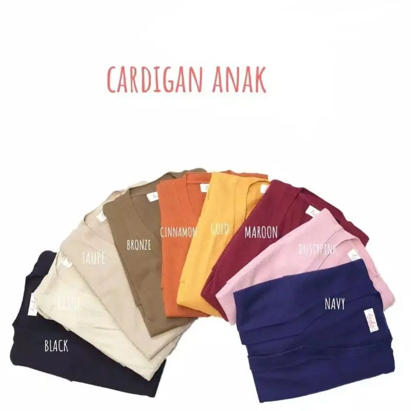CARDIGAN RAJUT ANAK PEREMPUAN TANGGUNG 12 TAHUN SWEATER KARDIGAN TEBAL MURAH LONG CARDI 1