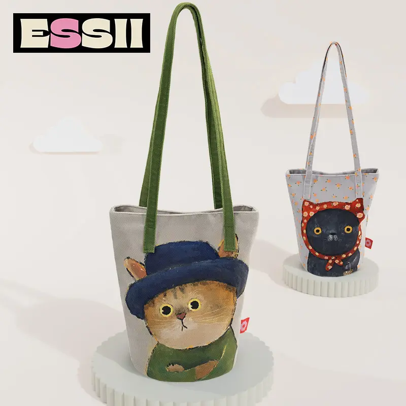Original illustration: Cat Story bucket pack