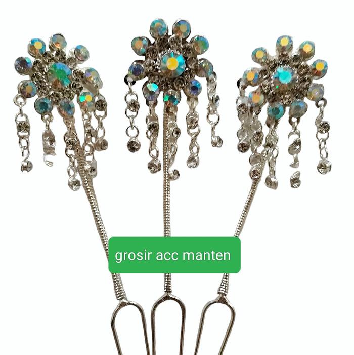 Gambar mentul diamond tiruan mentul mini murah dan cantik - gold dari grosir accmanten Kab. Bantul 4 Tokopedia