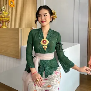 Lotuskebayabali | KEBAYA KIPAS KERAH LIPAT | Kebaya Kartini