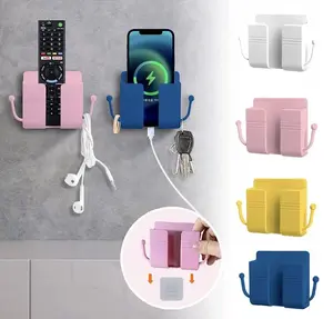 Holder Hp Tempel Dinding Kuat Kokoh Dengan 2 Kait Gantungan Serbaguna Kayu Keramik Desain Aman Tidak Mudah Jatuh Dan Pemasangan Mudah Tanpa Bor