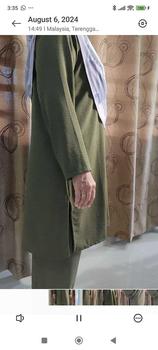 Product Review of JAWARI SUIT WAWA SET BAJU DAN SELUAR MUSLIMAH IRONLESS CEY Group A Wanita from K**e 1