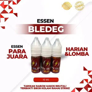 Essen Bledeg Gacor, strawberry sereh untuk ikan rame dan babon