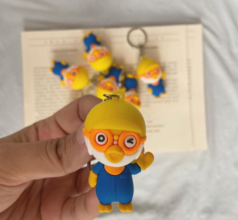 Gantungan Kunci Pororo / Key Chain Rubber 2
