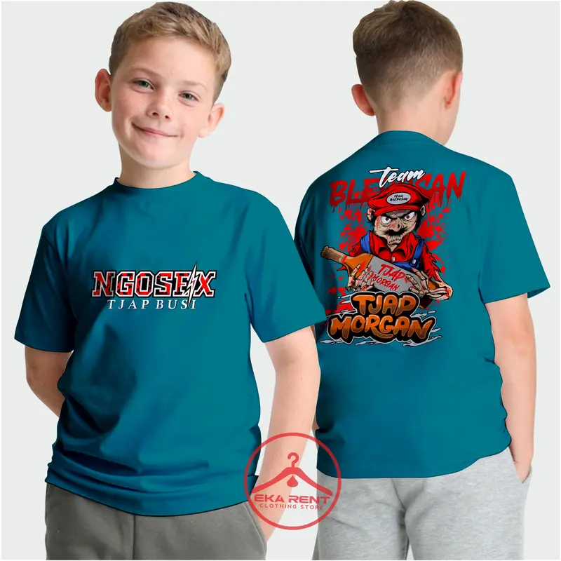 Baju Kaos Anak Nanda Ngx Ngosex Tjap Morgan Audio Sound system Lengan Pendek 4