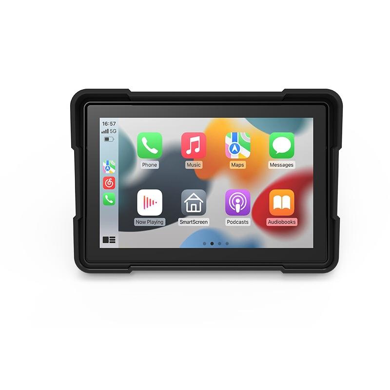 Product Introduction of HD 5-inch PND CarPlay/Android Auto/Apple AIRPL outdoor waterproof 3