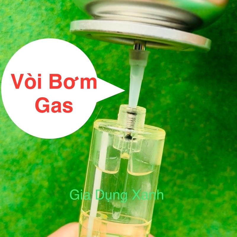 100 Vòi Bơm ga hột quẹt bằng bình gas mini du lịch - Bếp - Camping