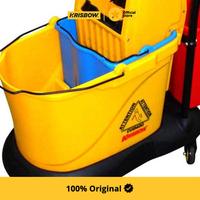 Gambar Krisbow Ember Pel Peras Serbaguna 35 Liter Mop Bucket Ember Peras Pel Cleaning Tools dari Krisbow Official ID Kab. Bekasi 2 Tokopedia