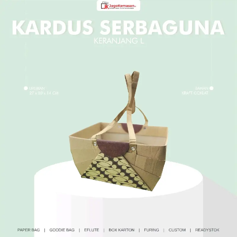 Kardus dan Keranjang Idul Fitri untuk Hampers Hadiah dan Oleh Oleh 4