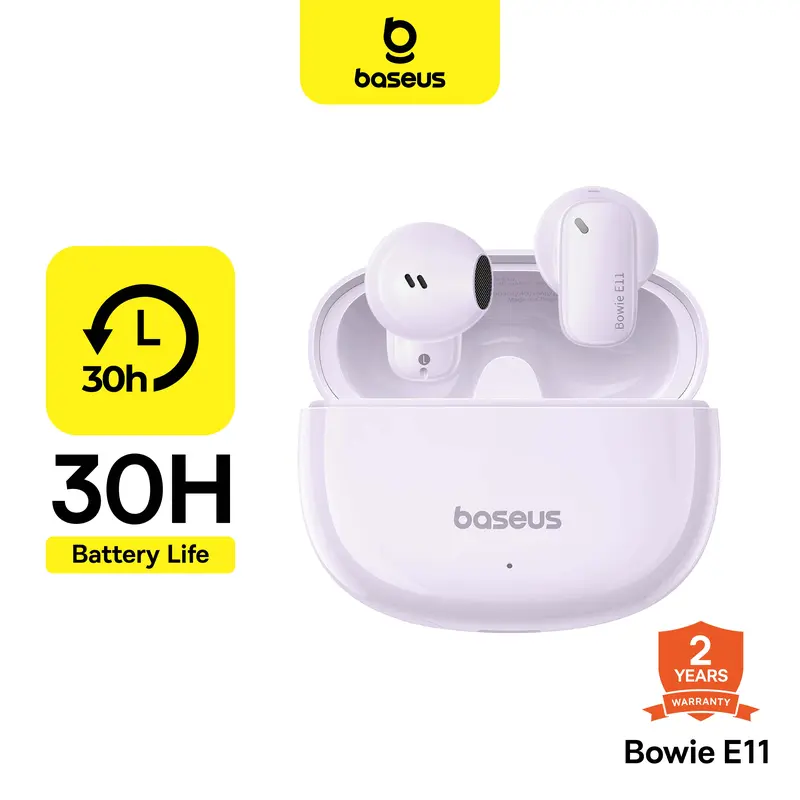Baseus Bowie E11 TWS True Wireless Earphone Earbuds ENC Bluetooth 5.3 1