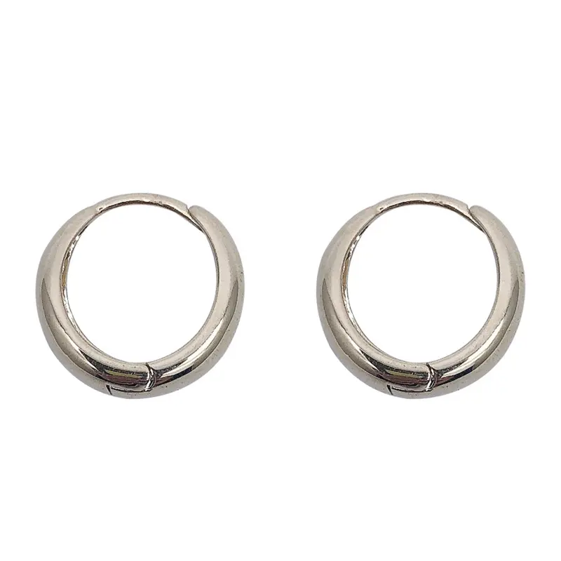 【lingerly】Anting tetesan air sederhana Eropa dan Amerika Serikat anting angin dingin anting logam retro Z 1