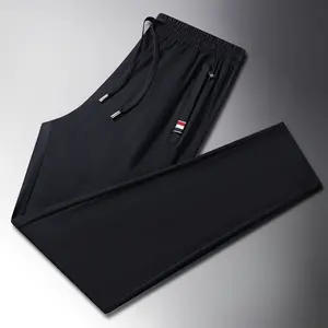 DISAI Celana Panjang Unisex Saku Ritsleting Cepat Kering Icy silk Fabric Keren Bernapas Elastisitas K9002