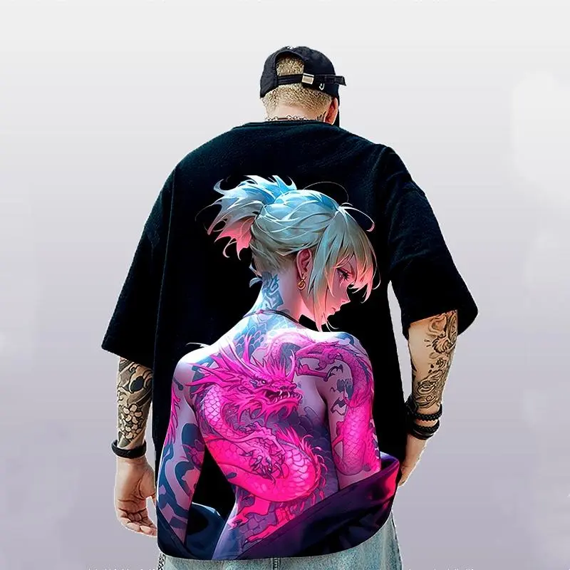 Kaos unisex lengan pendek dengan cetakan berkualitas tinggi, desain terbaru tahun 2025.