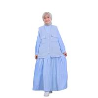 Gambar Lunangoofficial-Gamis outer Anak Kekinian Terbaru Premium LGA 888 Katun Muslim Simple Baju Basic Wanita Syari Katun Muslim - Abu Muda Hitam, M dari lunangoofficial Kota Administrasi Jakarta Selatan 4 Tokopedia