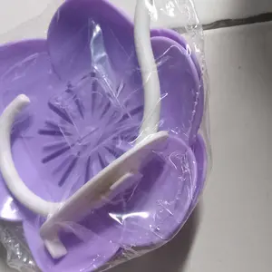 Tempat Sabun Batang Tempel Susun Wadah Sabun Model Bunga 2 Tingkat Rak Kamar Mandi Serbaguna