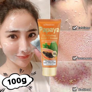 COD Kormesic Sabun Pepaya 100g Facial Wash Pemutih Penghilang Flek Hitam Mencerahkan Warna Kulit Kontrol Minyak Melembabkan Penghilang Flek Hitam Pembersih Wajah Pemutih Wajah Jerawat Tungau Pembersih