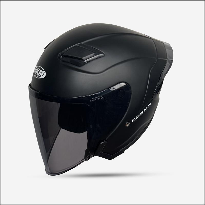 HELM HALF FACE HKM COSMO TERBARU FREE SPOILER HELM DEWASA PRIA WANITA SNI KEKINIAN BISA COD MURAH 2