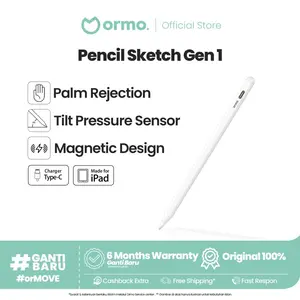 Ormo Sketch Pencil for iPad Pencil 1 2 l Garansi Resmi 6 Bulan