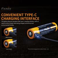 Gambar Fenix ARB-L21-5000U Rechargeable Li-ion Battery Type-C 21700 5000mAh Garansi Resmi dari JPC Kemang Kota Administrasi Jakarta Selatan 5 Tokopedia