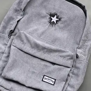 DESERVED - TAS RANSEL CORDUROY STARNOVA BACKPACK TAS SEKOLAH PRIA WANITA ransel