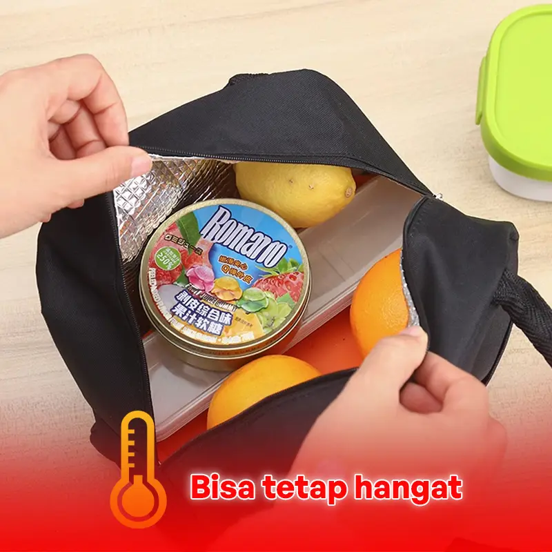 【LOWA】Lunch Bag Tas Makanan Anak Refrigerated Lunch Box Fitur BRIVILAS Murah 4