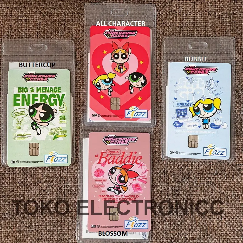 Kartu Koleksi The Power Puff Girls Blossom Bubble Buttercup Collection Card