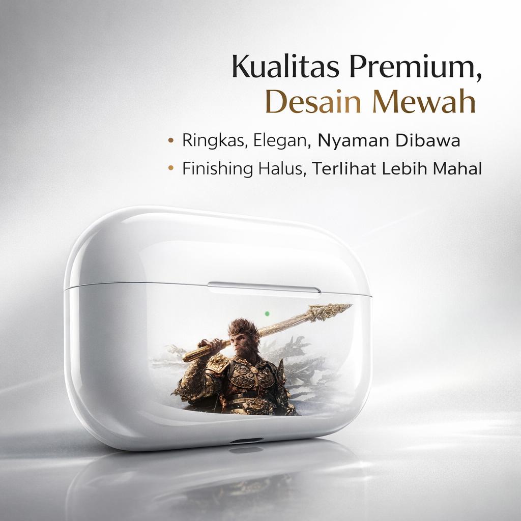 [COD] Black Myth Wukong jbl phantom CID60 TWS Bluetooth Wireless Headphones With Microphone Earbuds Type-C Tahan Air iPX5 ENC Noise Reduction  Cerdas Kontrol Sentuh untuk iPhone dan AndroidHeadset Earphone  Bluetooth-DIY