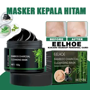 Masker Komedo Bamboo Charcoal Blackhead Remover Mask Peel Off Mask Masker Wajah Hidung Pembersih Komedo