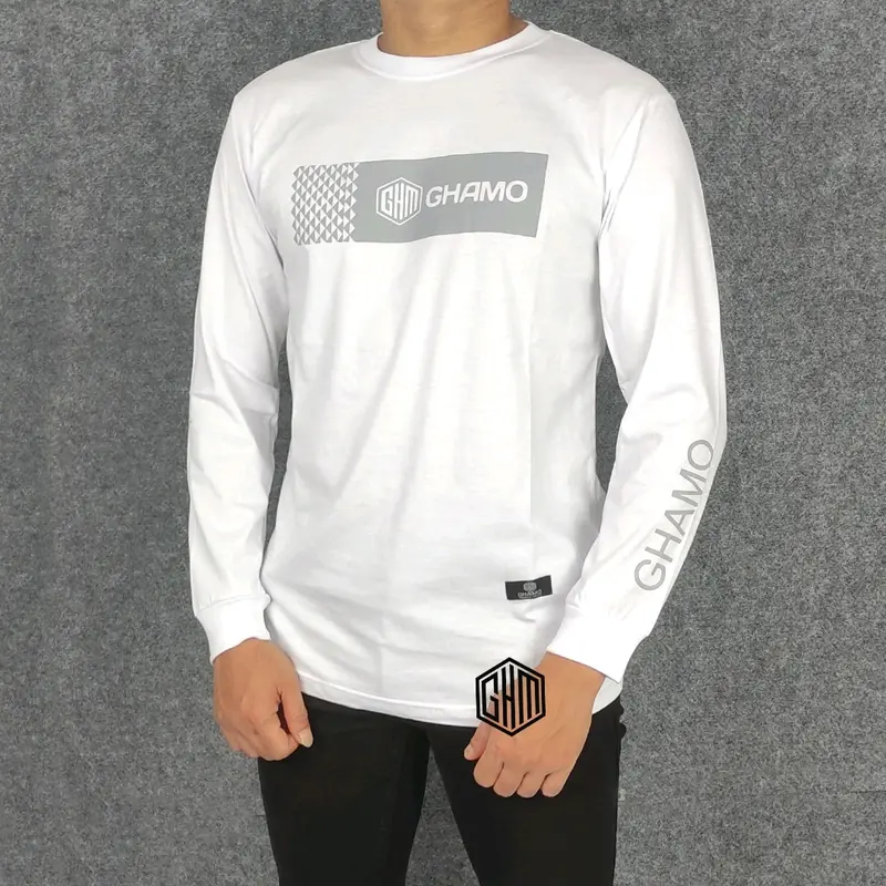 KAOS LENGAN PANJANG/ KAOS TANGAN PANJANG/ KAOS DISTRO/KAOS PRIA WANITA PREMIUM / bahan Katun Combed Nyaman dipakai 4