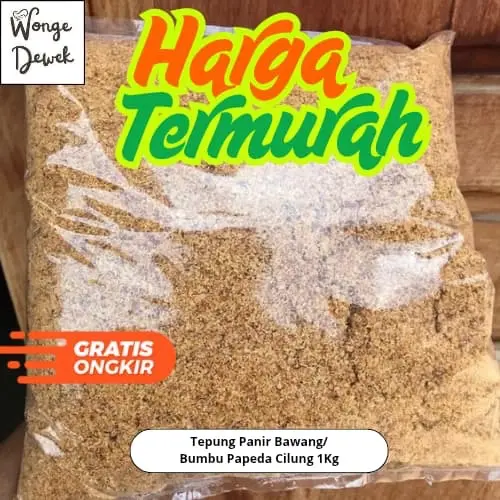 Tepung Panir Bawang/ Bumbu Papeda Cilung 1kg 0